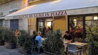 Una foto del restaurante Da Luigi in Piazza