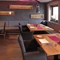 A photo of Das Alpenglühn Hotel & Restaurant restaurant