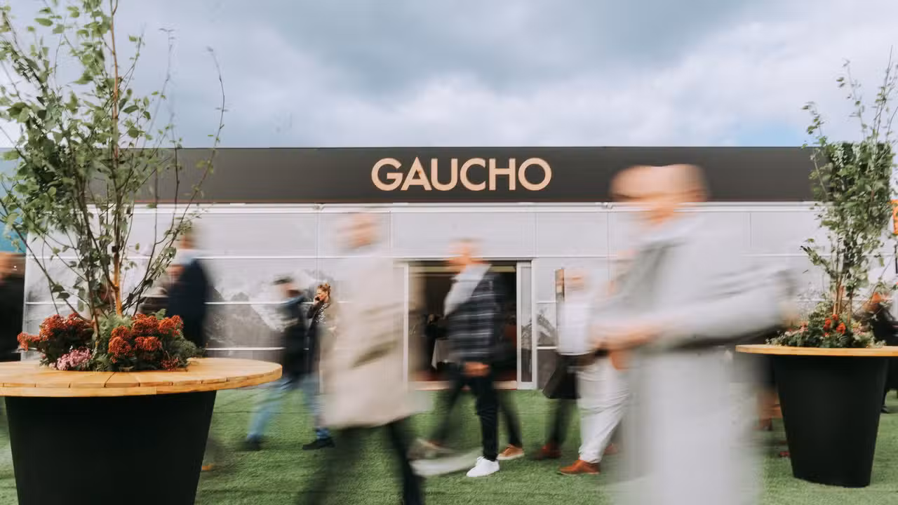 Gaucho at Epsom Derby Festival, Epsom, Surrey