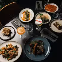 A photo of Comma Food and Wine restaurant