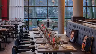 A photo of Brasserie Moulins restaurant