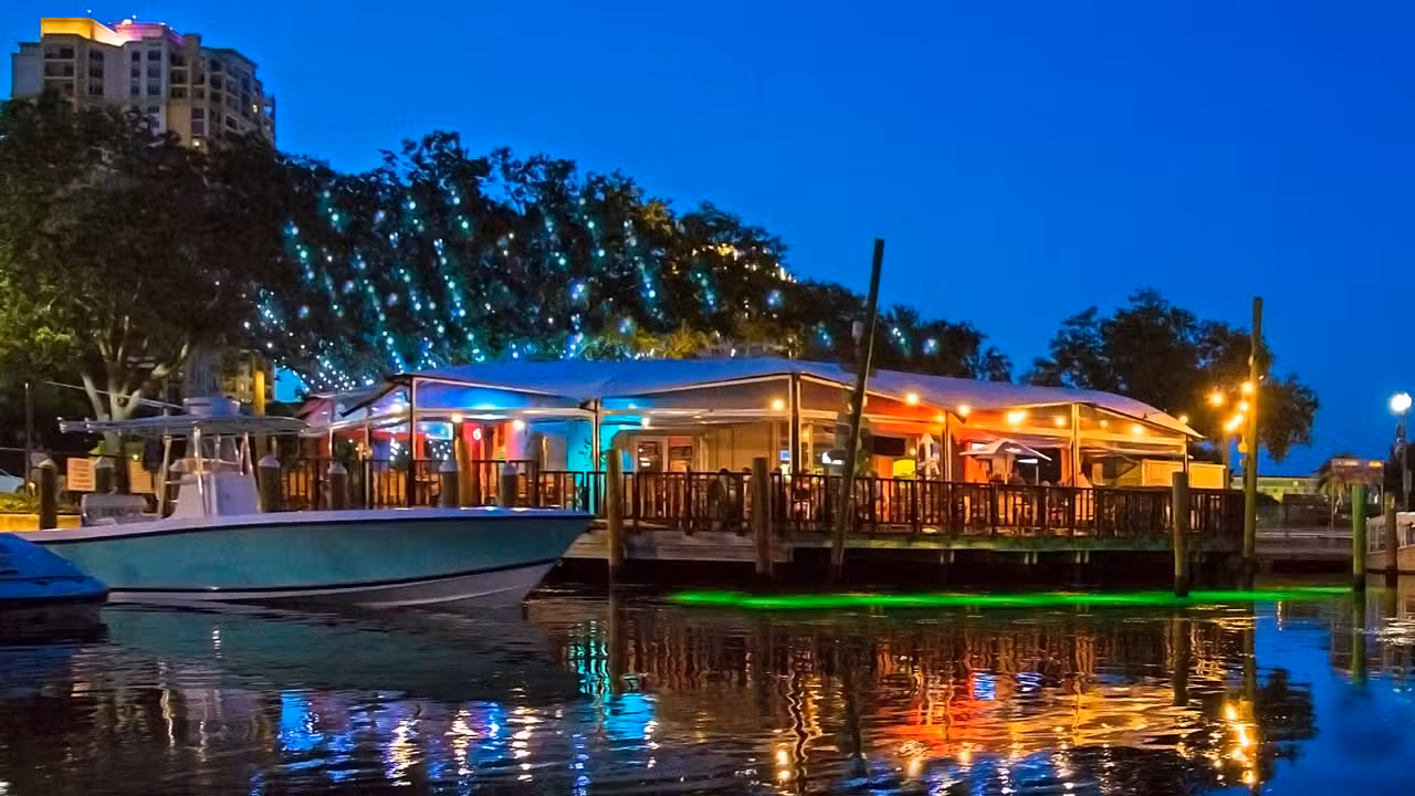 Fresco's Waterfront DTSP DOCK, DRINK, &amp; ENJOY! - Fresco's Waterfront Bistro, St. Petersburg, FL