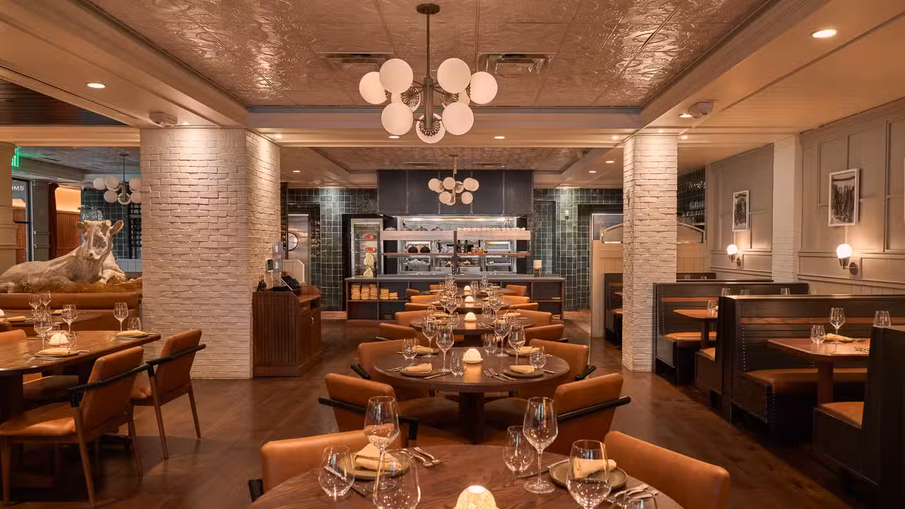 Bardea Steak dining room Wilmington Delaware interior