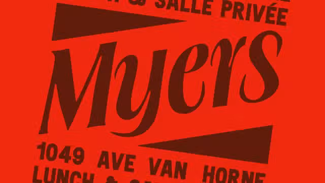 A photo of Myers restaurant