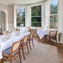 A photo of Henrietta Bar & Restaurant at The Roseate Villa Bath restaurant