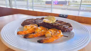 A photo of Sulky’s Restaurant and Bar at Hoosier Park Racing & Casino restaurant
