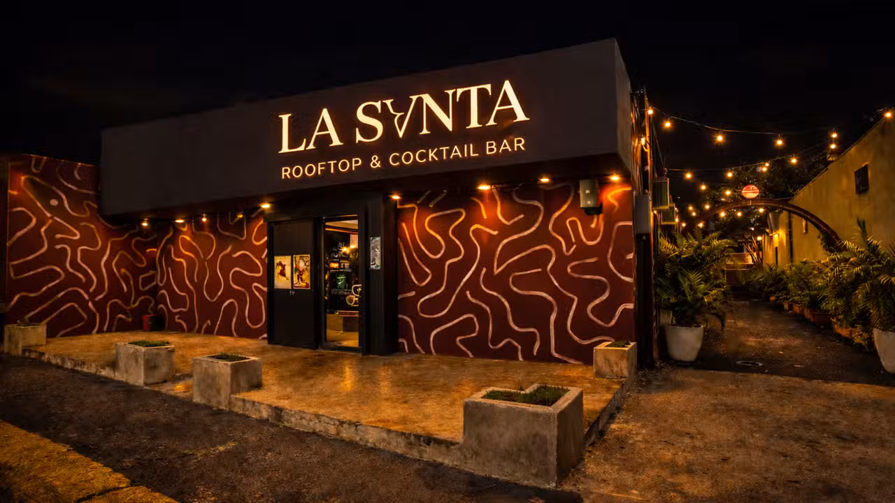 Rooftop &amp; cocktail bar at the heart of Hato Rey. - La Santa Rooftop & Cocktail Bar, San Juan, PR