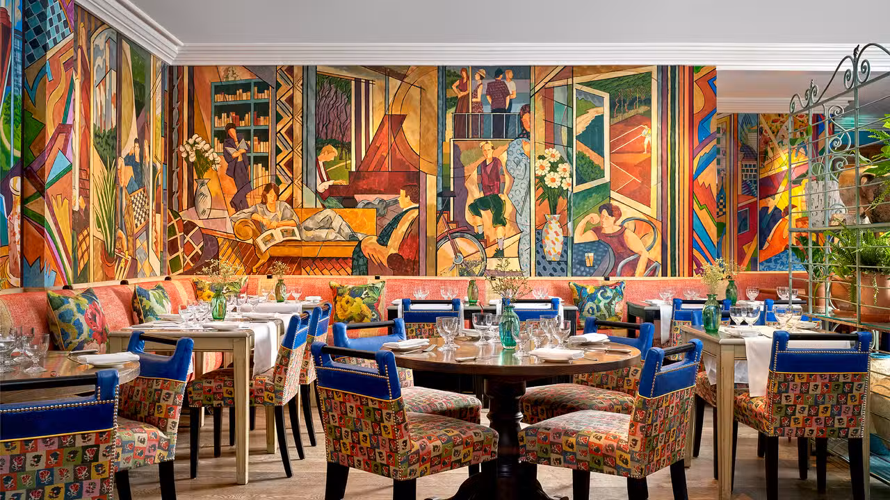 Binnenkant - Oscar Restaurant, London, 