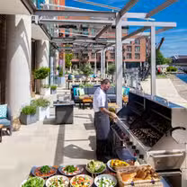 A photo of The Lock Kitchen & Bar - Double Tree by Hilton Leeds restaurant