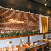 A photo of Petunia restaurant
