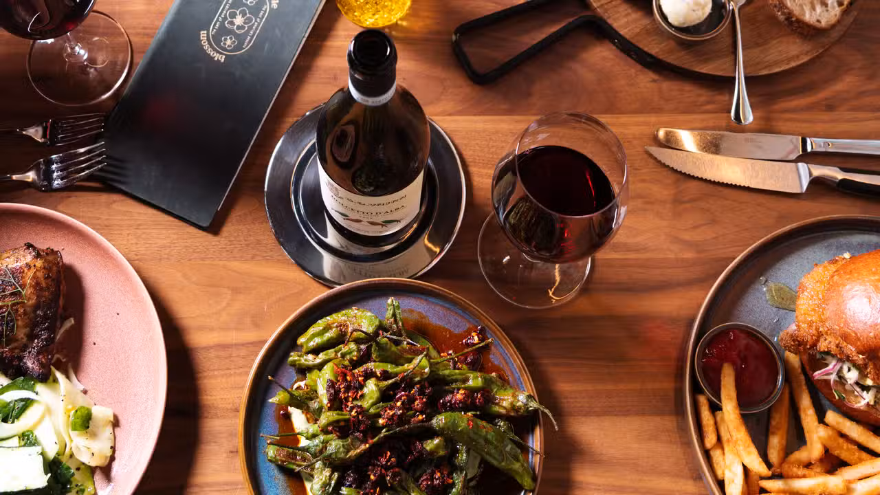 Spring Dinner Menu - Apple Blossom, Denver, CO