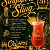 Cheeers' Signature Singapore Sling foto