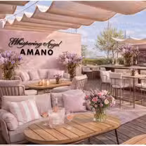 Una foto del restaurante AMANO Rooftop Bar x Whispering Angel