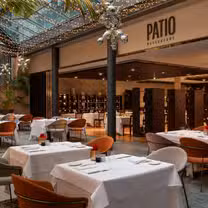 A photo of Restaurant Patio restaurant