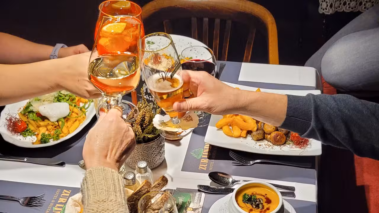 Gedeckter Tisch  - Restaurant Zur Linde, Meldorf, SH