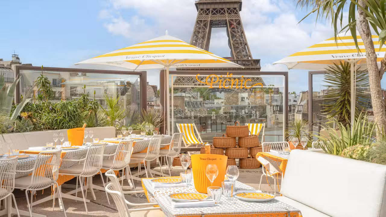 Le Picnic by Veuve Clicquot - Rooftop Les Ombres - Le Picnic by Veuve Clicquot - Bar Les Ombres, Paris, Ile-de-France