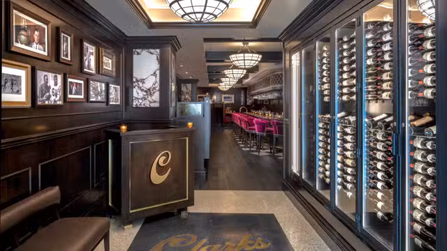 A photo of Clark's Steakhouse restaurant