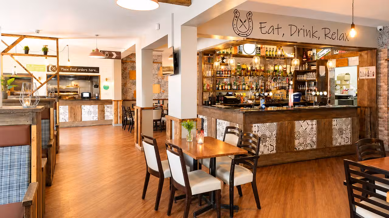 Restaurant entrance - The New Horseshoe Bar & Grill, Coventry, West Midlands