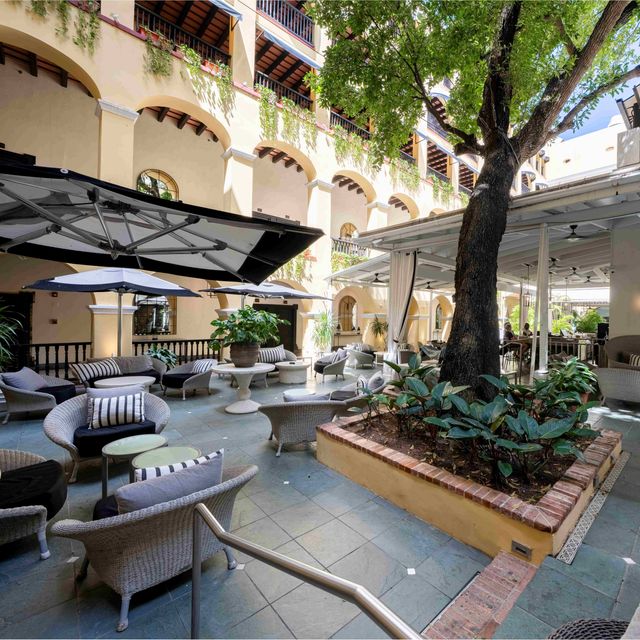 Patio Del Nispero - Hotel El Convento Restaurant - San Juan, PR