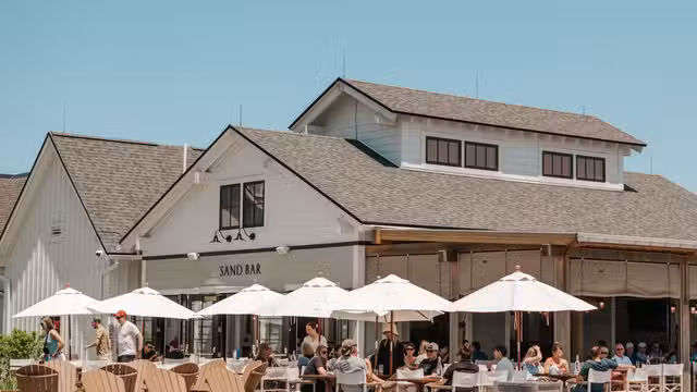 Een van Sand Bar restaurant