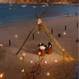 Romantic Beach Dinner foto