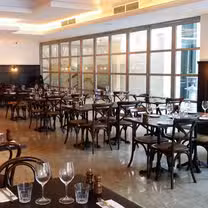 Una foto del restaurante monté