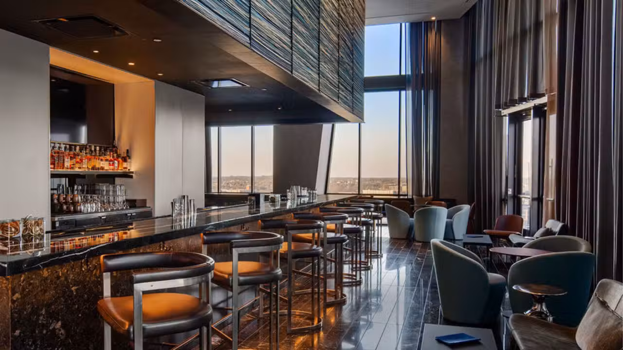 Denim, rooftop bar and terrace at The Joseph - Denim, Nashville, TN