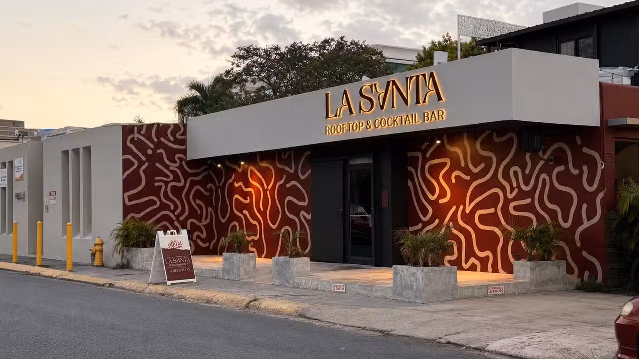 Rooftop and cocktail bar in San Juan. - La Santa Rooftop & Cocktail Bar, San Juan, PR