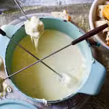 Swiss Winter tradition ‘Fondue Experience’ foto