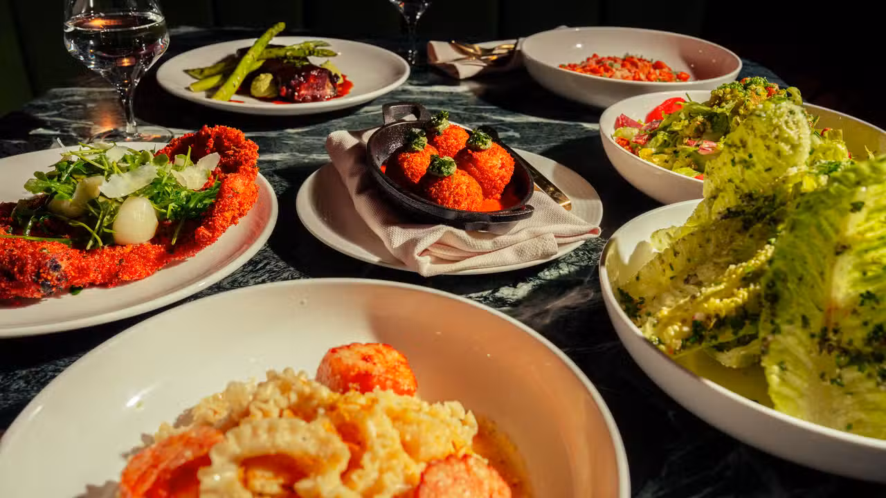Arancini, Pork Chop, Spicy Cavatelli, Caesar - Elisabetta, Oklahoma City, OK
