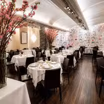 Una foto del restaurante Caravaggio New York