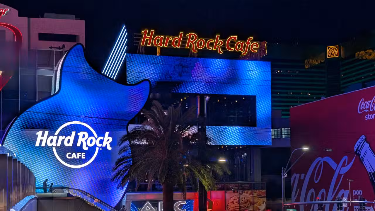 HRC Las Vegas Strip Exterior - Hard Rock Cafe - Las Vegas - The Strip, Las Vegas, NV