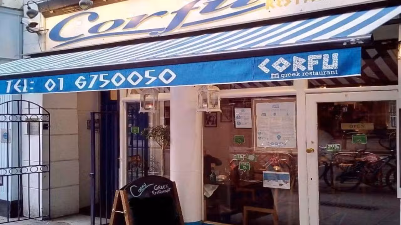 Exterior - Corfu Greek Restaurant, dublin, ireland
