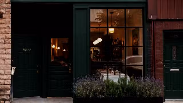 Een van The French Kitchen restaurant