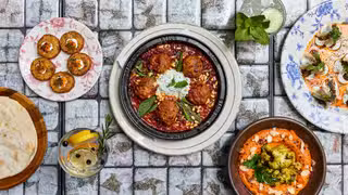 A photo of The Peacock Mediterranean Grill at Austin Proper restaurant
