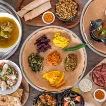 Een foto van restaurant Ahadu Ethiopian Restaurant & cafe