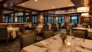 A photo of Woodlands Restaurant at Eagle Ridge Resort & Spa restaurant