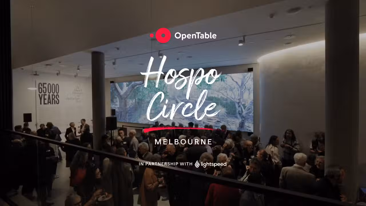 內部 - OpenTable Australia，AU-VIC Parkville