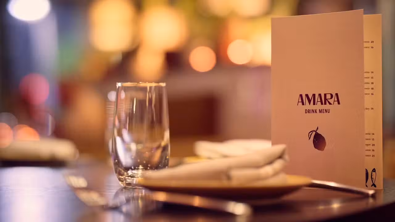 Menu - Amara, Columbus, OH