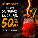 50% Off Signature Cocktails photo
