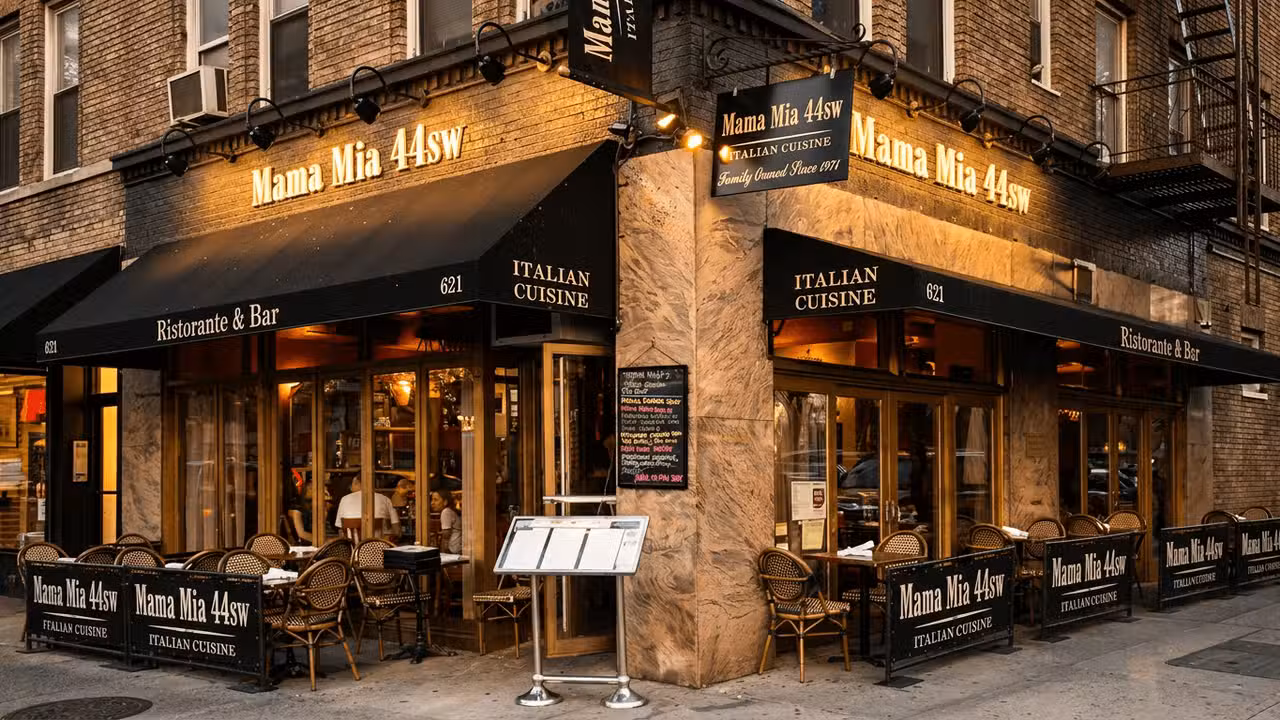 Exterior - Mama Mia 44SW, New York, NY