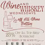 Wine & Whiskey Wednesday photo