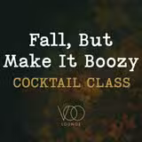 Fall, But Make It Boozy Cocktail Class foto