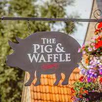 A photo of Crab Cocktails and Taps @ The Pig and Waffle restaurant