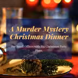 Multi Office Murder Mystery Christmas Party Photo