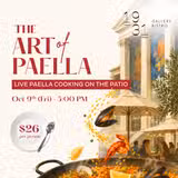 Live Paella Cooking on the Patio photo