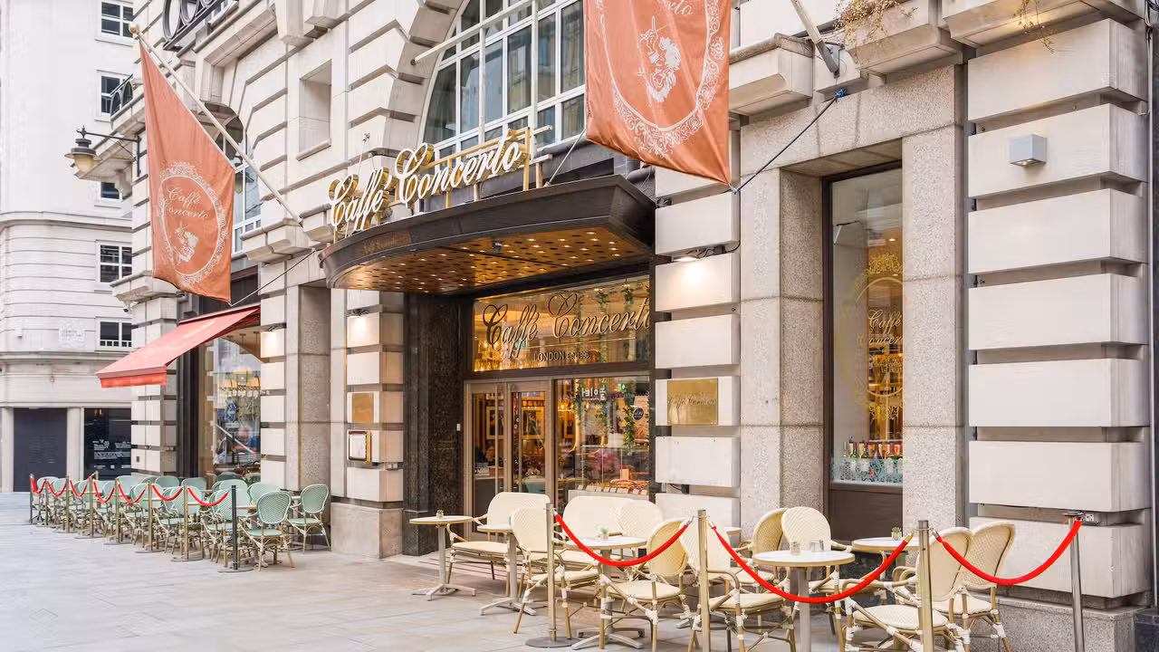 Exterior - Caffe Concerto Haymarket, London, Greater London