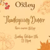Thanksgiving Menu photo