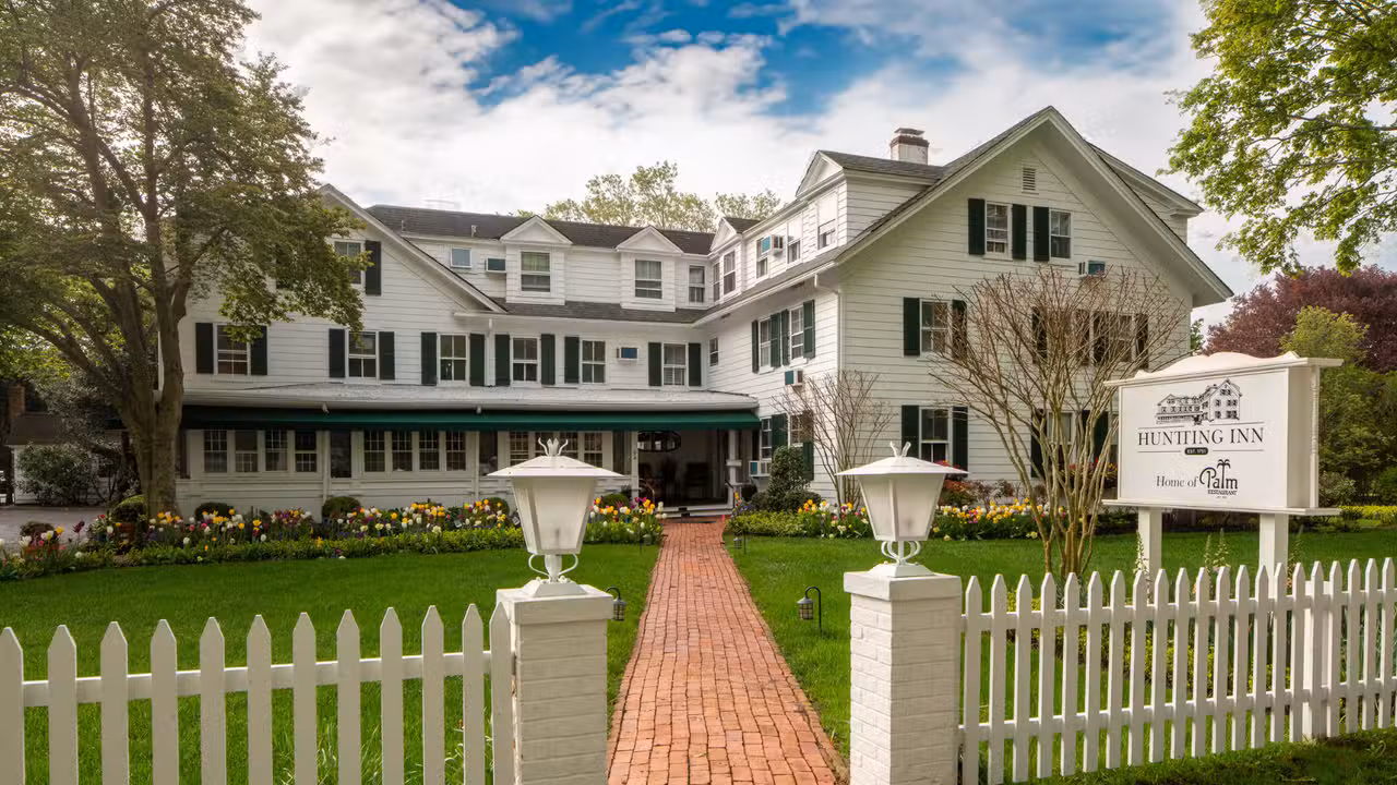 Huntting Inn and Restaurant Entrance - The Palm East Hampton, East Hampton, NY