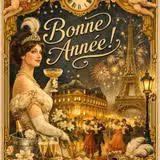 New Year's Eve in Paris foto